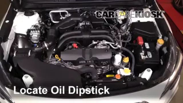 2019 Subaru Legacy 2.5i Limited 2.5L 4 Cyl. Huile Vérifier le niveau de l'huile